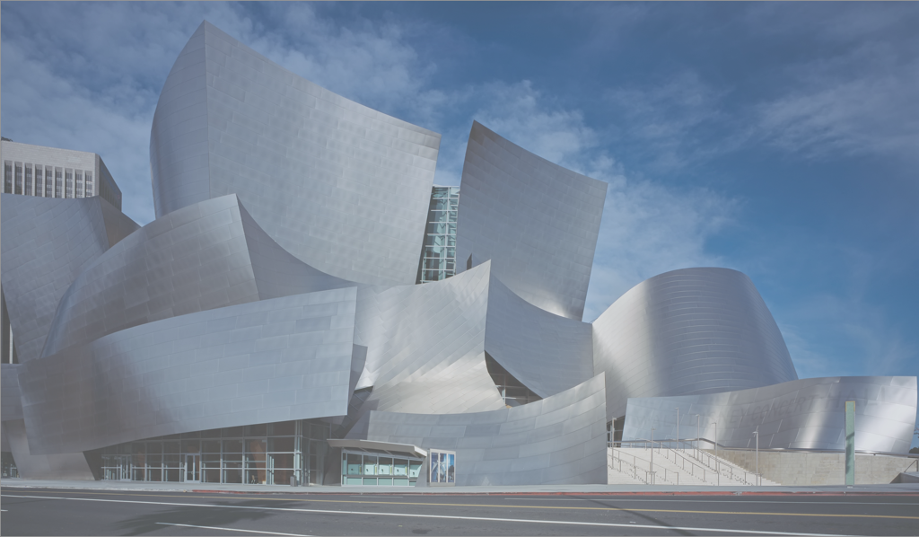 Large wavy metal building